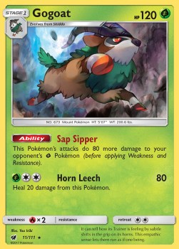 Gogoat CIN-11 Holo Rare Englisch