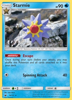 Starmie CIN-16 Rare Deutsch