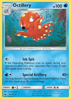 Octillery CIN-23 Rare Deutsch