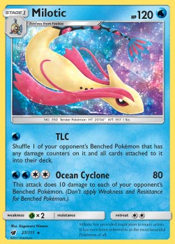 Milotic CIN-27 Holo Rare Englisch