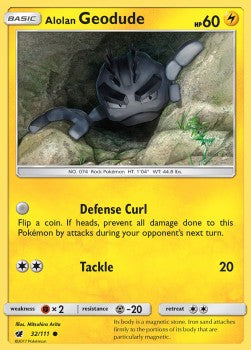Alolan Geodude CIN-32 Common Englisch