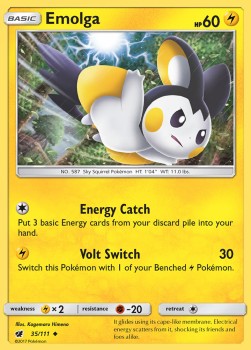 Emolga CIN-35 Uncommon Deutsch