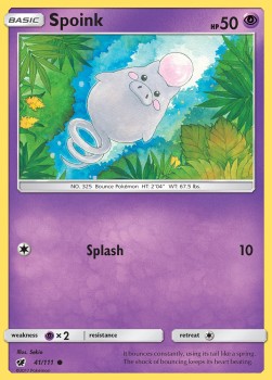 Spoink CIN-41 Common Englisch