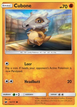 Cubone CIN-52 Common Deutsch