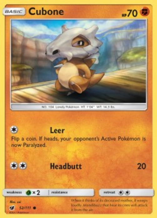 Cubone CIN-52 Common Deutsch