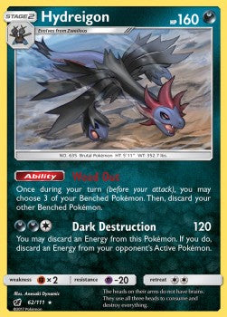 Hydreigon CIN-62 Rare Deutsch