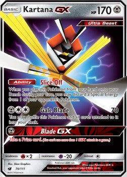 Kartana GX CIN-70 Ultra Rare Englisch