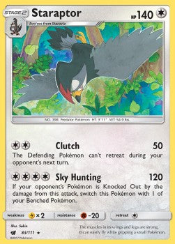 Staraptor CIN-83 Rare Deutsch