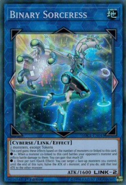 Binary Sorceress SDCL-EN043 Super Rare Englisch