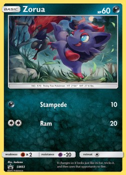 Zorua SM-83 Promo Englisch