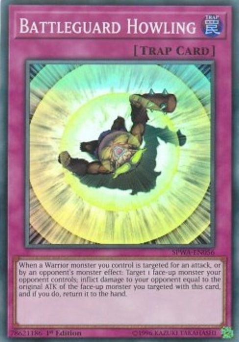 Battleguard Howling SPWA-EN056 Super Rare Englisch
