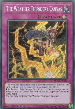 The Weather Thundery Canvas SPWA-EN040 Secret Rare Amerikanisch