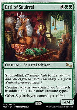 Earl of Squirrel UST-108 Rare Englisch