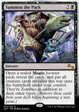 Summon the Pack UST-74 Mythic Englisch