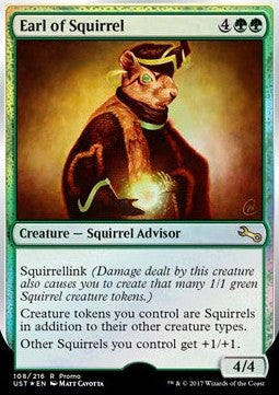 Earl of Squirrel REL-108 Rare Englisch