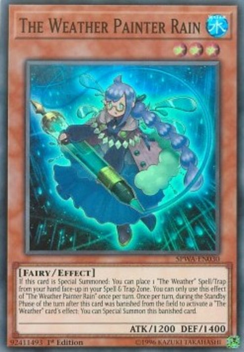 The Weather Painter Rain SPWA-EN030 Super Rare Englisch