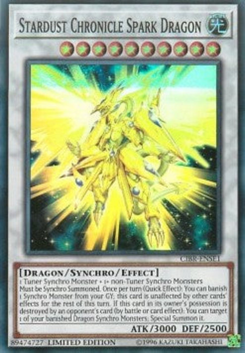 Stardust Chronicle Spark Dragon CIBR-ENSE1 Super Rare Englisch