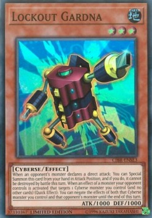 Lockout Gardna CIBR-ENSE3 Super Rare Englisch