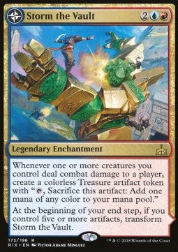 Storm the Vault // Vault of Catlacan RIX-173 Rare Englisch