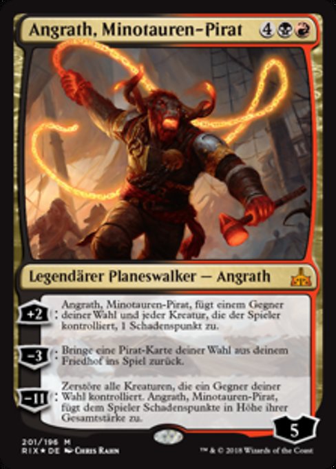 Magic: Angrath, Minotaur Pirate