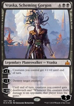 Vraska, Scheming Gorgon RIX-197 Mythic Italienisch