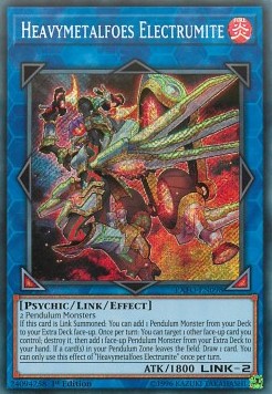 Heavymetalfoes Electrumite EXFO-EN098 Secret Rare Englisch