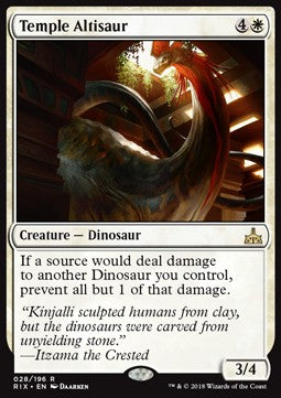 Tempel-Altisaurus RIX-28 Rare Deutsch