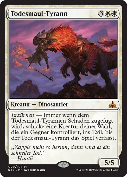 Todesmaul-Tyrann RIX-29 Mythic Deutsch