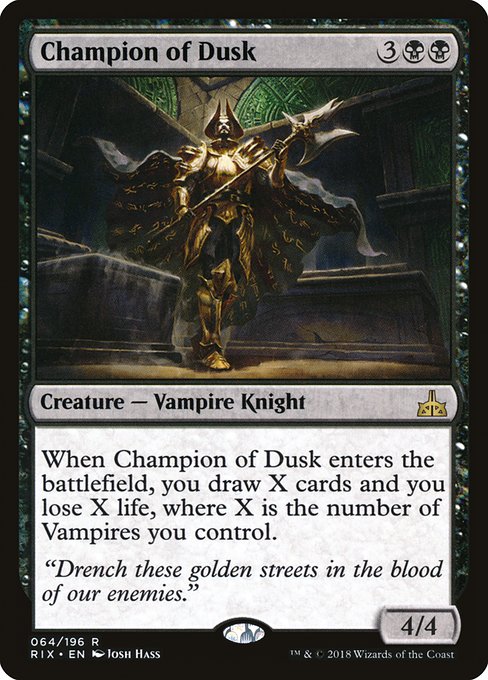 Magic: Champion of Dusk