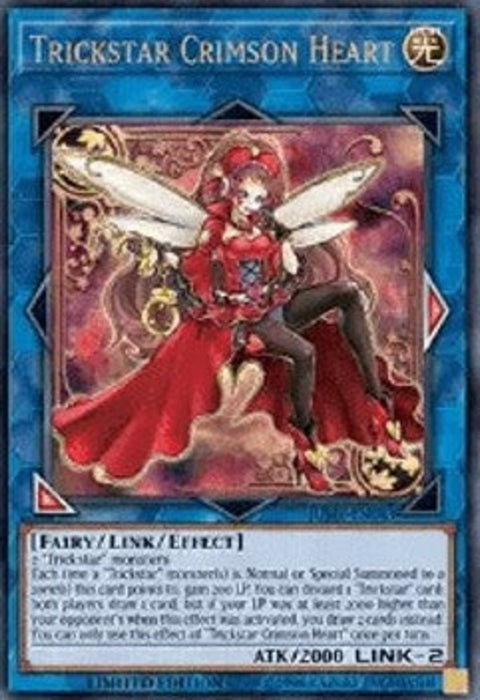 Trickstar Crimson Heart JUMP-EN083 Ultra Rare Englisch