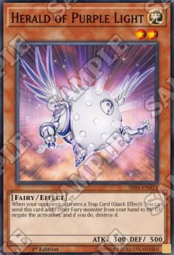 Herald of Purple Light SR05-EN021 Common Englisch