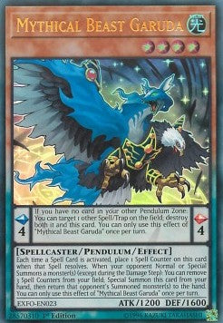 Mythical Beast Garuda EXFO-IT023 Ultra Rare Italienisch