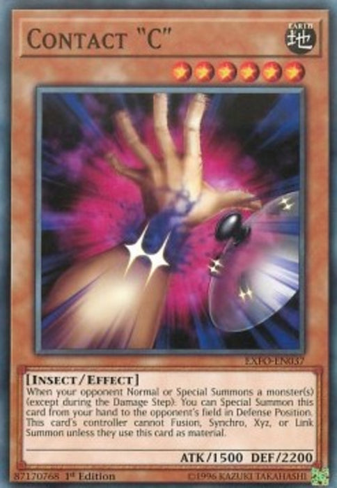 Contact "C" EXFO-EN037 Common Englisch