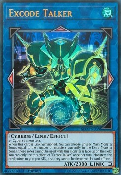 Excode Talker EXFO-EN038 Ultra Rare Englisch