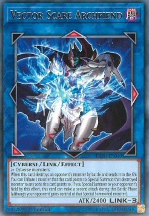 Vector Scare Archfiend EXFO-EN040 Rare Englisch
