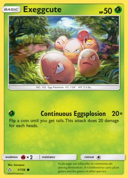 Exeggcute UPR-1 Common Deutsch