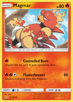 Magmar UPR-18 Common Englisch