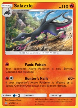 Salazzle UPR-26 Rare Deutsch