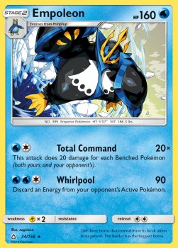 Empoleon UPR-34 Rare Deutsch