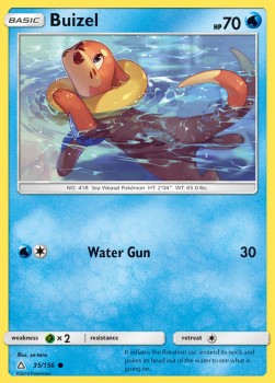 Buizel UPR-35 Common Deutsch