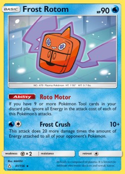 Frost Rotom UPR-41 Rare Deutsch