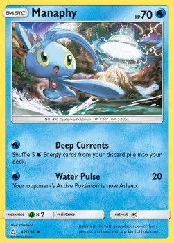 Manaphy UPR-42 Uncommon Deutsch