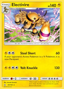 Electivire UPR-44 Rare Deutsch