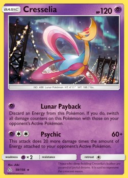Cresselia UPR-59 Holo Rare Deutsch