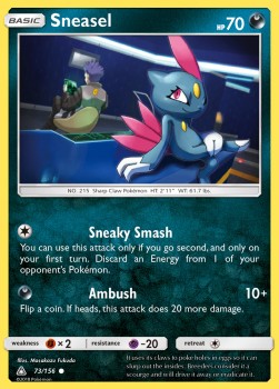 Sneasel UPR-73 Common Deutsch