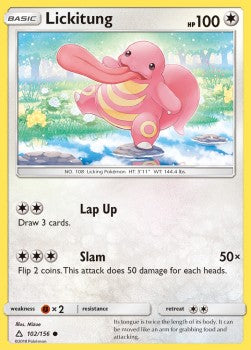 Lickitung UPR-102 Common Deutsch