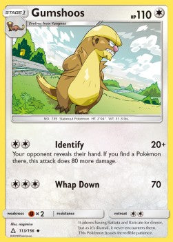 Gumshoos UPR-113 Uncommon Deutsch