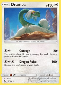 Drampa UPR-117 Holo Rare Deutsch