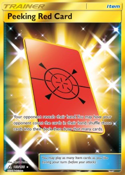 Peeking Red Card UPR-169 Secret Rare Englisch