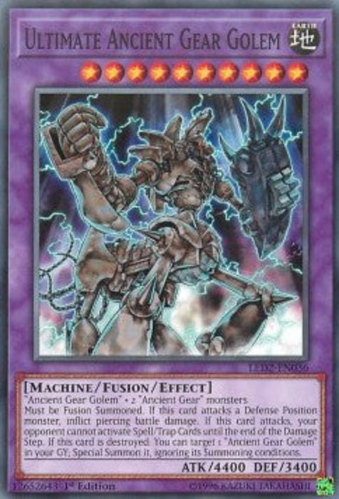 Ultimate Ancient Gear Golem LED2-EN036 Common Englisch